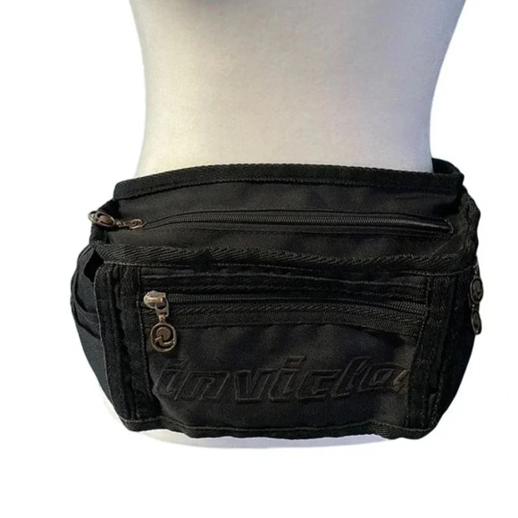 Black‎ Invicta Fanny Pack/Bag - Picture 1 of 8
